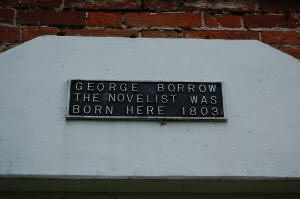 George Borrow Plaque