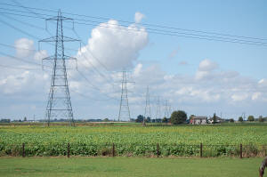 Pylons in the Fens