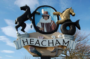 Heacham Sign