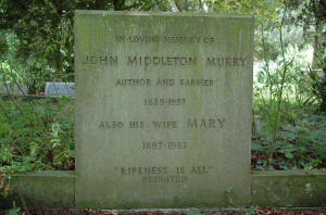 Grave of John Middleton Murry