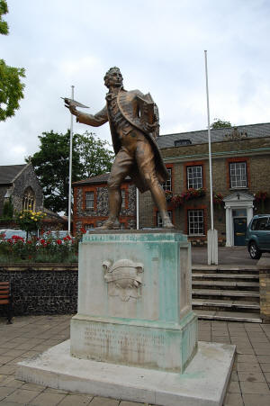 Statue of Thomas Paine