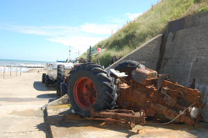 Rusty Norfolk Tractor
