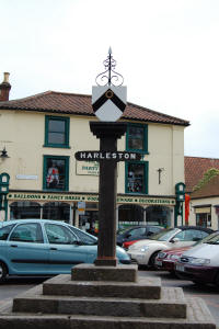 Harleston Town Sign