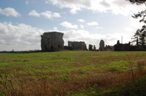 Remains of Bromholm Abbey