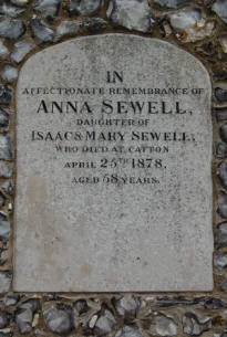Anna Sewell Gravestone